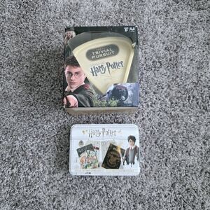 Trivial Pursuit: World of Harry Potter + Harry Potter Special Tin Card Set